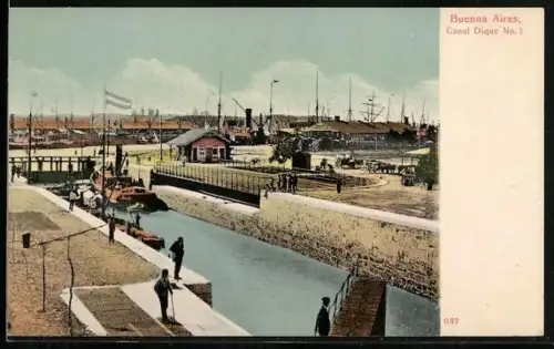 AK Buenos Aires, Canal Duque No. 1