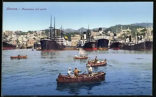 AK Genova, Panorama del porto