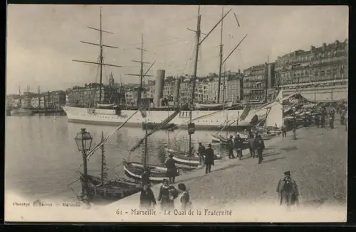 AK Marseille, Le Quai de la Fraternité