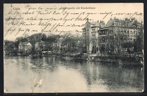 AK Celle, Allerpartie mit Krankenhaus