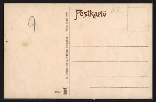 AK Demmin, Blick auf das Rathaus