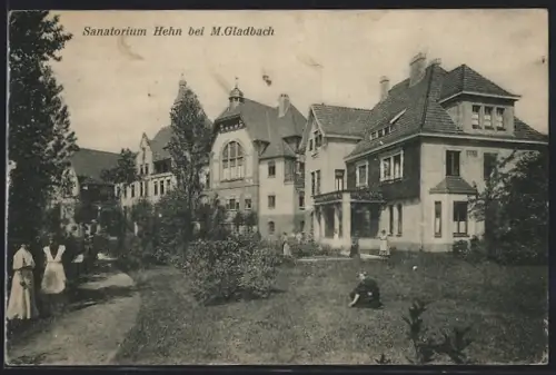 AK Hehn bei M.Gladbach, Ansoicht vom Sanatorium