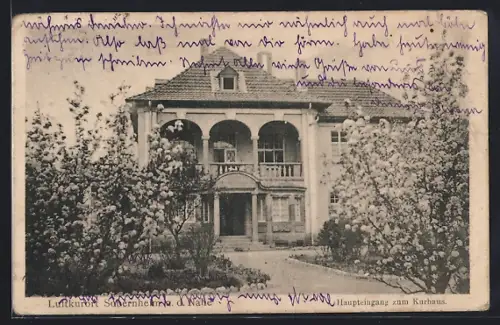 AK Sobernheim a. d. Nahe, Haupteingang zum Kurhaus