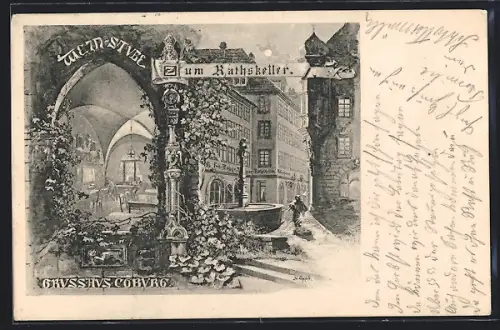 AK Coburg, Restaurant zum Ratskeller, Weinstube