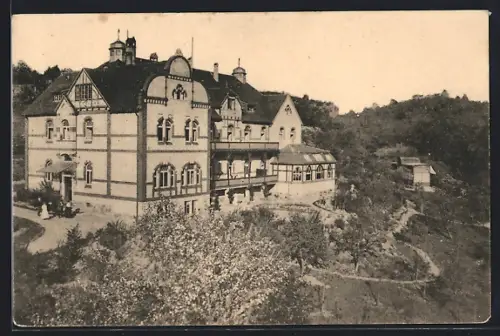 AK Coswig i. Sa., Dr. Nöhring`s Sanatorium