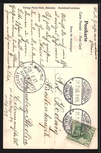 Grusskarten-AK Naumburg a. S., Dom, Wenzelskirche, Rudelsburg-Kösen, Hennebrücke, Schulpforta-Kirche, Wilhelmsplatz