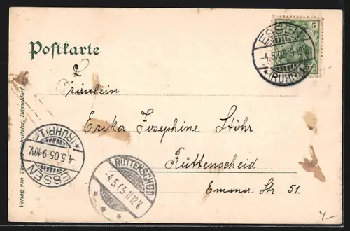 AK Essen a. d. Ruhr, Stadtgarten