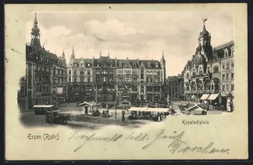 AK Essen /Ruhr, Kopstadtplatz