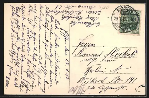 AK Essen, Städtischer Saalbau