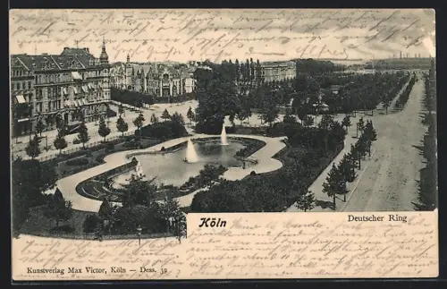 AK Köln-Neustadt, Deutscher Ring