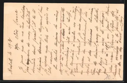 AK Rastatt, Einsiedler-Kapelle und Wasserturm