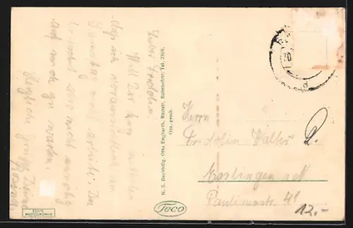 AK Rastatt, Convikt mit Strassenpartie