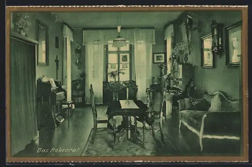 AK Rastatt, Erzbischöfliches Gymnasial-Konvikt St. Bernhard, das Rektorat