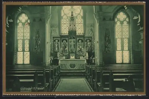 AK Rastatt, Hauskapelle Erzbischöfliches Gymnasial-Konvikt St. Bernhard