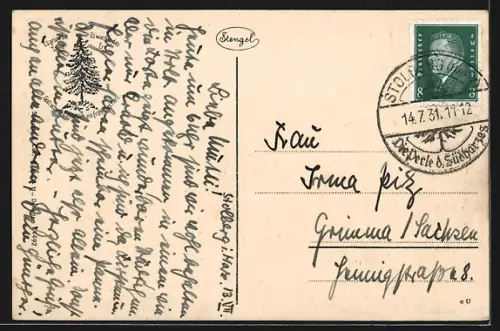 AK Stolberg im Harz, Alte Häuser in der Strasse Rittergasse