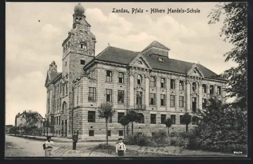 AK Landau /Pfalz, Höhere Handels-Schule