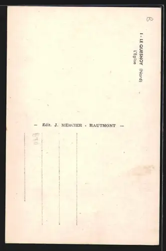 AK Le Quesnoy /Nord, L`Eglise