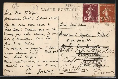 AK Gravelines /Nord, Petit-Fort-Philippe, Vue générale du Port de pêche