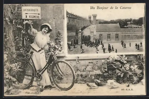 AK Dunkerque, Un Bonjour de la Caserne, Fahrrad