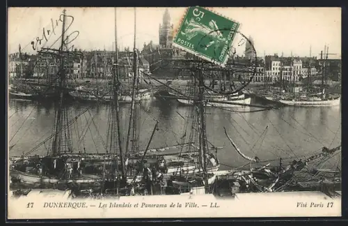 AK Dunkerque, Les Islandais et Panorama de la Ville
