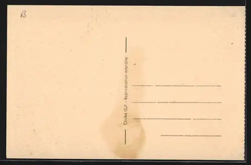 AK Winnezeele /Nord, Route vers la Frontière