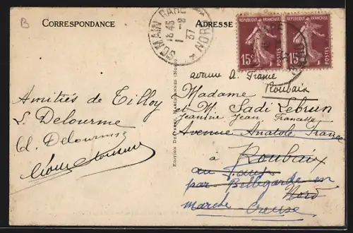 AK Marchiennes, Le Colombier, Rue de l`Abbaye