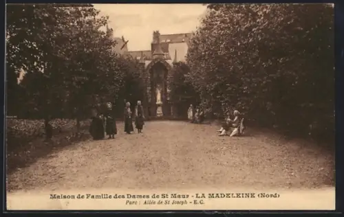 AK La Madeleine /Nord, Maison de Famille des Dames de St Maur