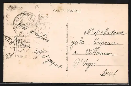 AK Petit-Fort-Philippe /Nord, La Plage vue du Phare