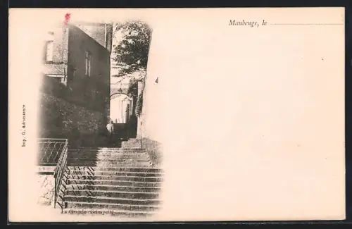 AK Maubeuge, La Grande Grimpette