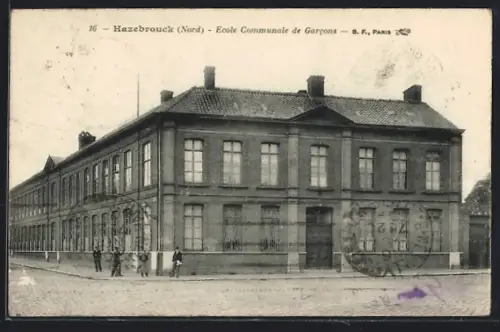 AK Hazebrouck /Nord, Ecole Communale de Garcons