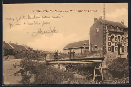 AK Looberghe-Nord, Le Pont sur la Colme