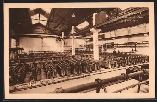 AK Wasquehal, Cie de St-Gobain, Usine, Atelier d`électrolyse
