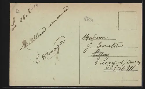 AK Ligny-en-Cambrésis /Nord, Place de l`Eglise