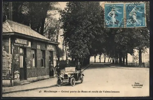 AK Maubeuge, Octroi porte de Mons et route de Valenciennes