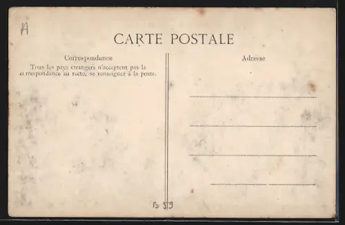 AK Roubaix, Rue de la Gare, Strassenpartie