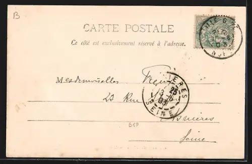 AK Tourcoing, Château de M. A. Joire Bondues