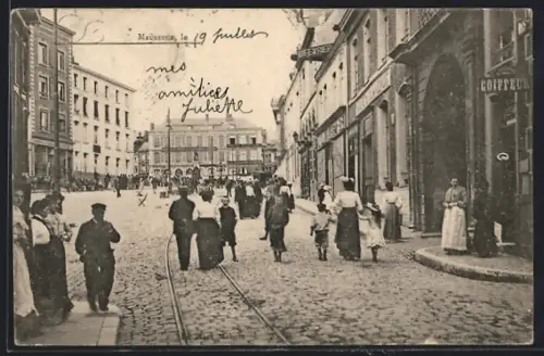 AK Maubeuge, Une Rue