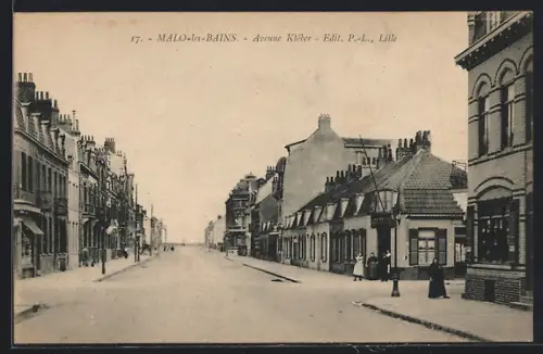 AK Malo-les-Bains, Avenue Kléber
