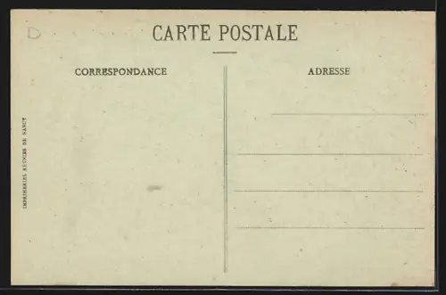 AK Malo-les-Bains, La Poste et la Droguerie Centrale