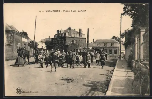 AK Wignehies, Place Aug. Carlier