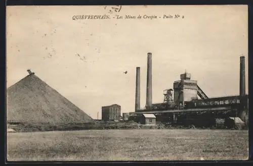 AK Quiévrechain, Les Mines de Crespin, Puits No. 2