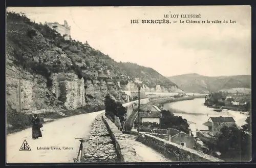 AK Mercuès, Le Château et la vallée du Lot