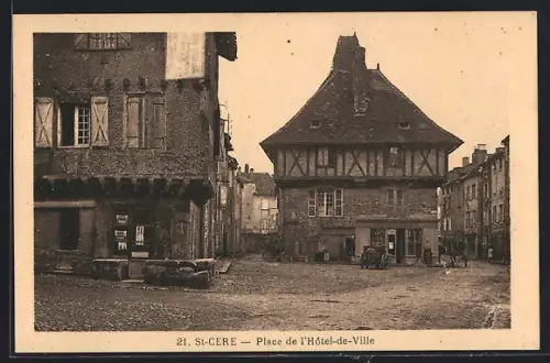 AK St-Céré, Place de l`Hôtel-de-Ville