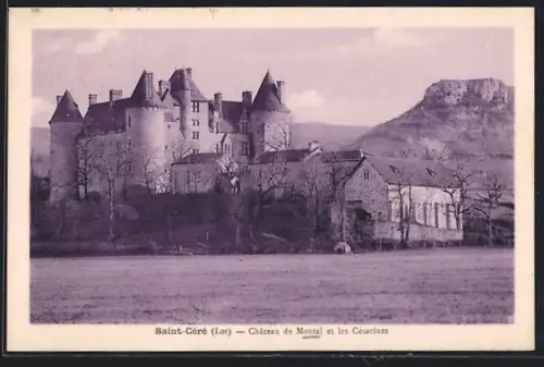 AK Saint-Céré /Lot, Château de Montal et les Césarines