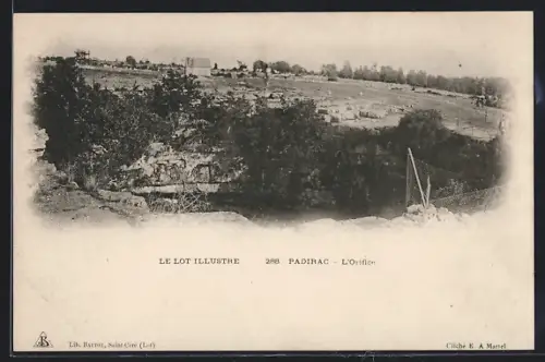 AK Padirac, Vue Panoramique