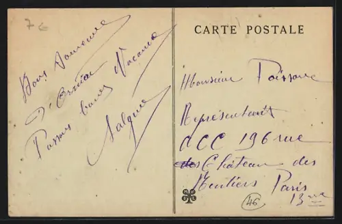 AK Cabrerets, Le Communal et le Monument aux Morts