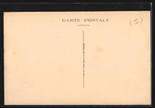 AK Souillac /Lot, Vue du Transept de l`Église abbatiale prise du Beffroi de l`ancienne Église Paroissiale