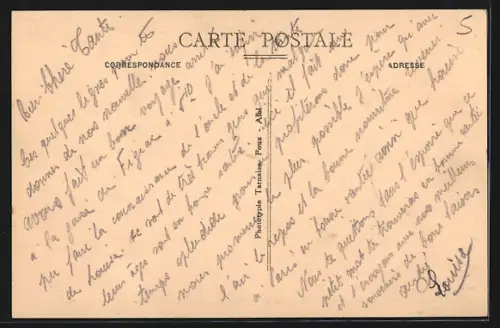 AK Figeac, L`Église du Puy avec son intérieur richement décoré