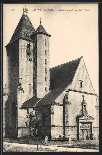 AK Assier, Église, ensemble ouest