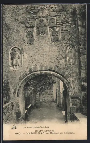 AK Marcilhac, Entrée de l`Église